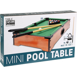 Mini biliárd asztal, 48,5 x 31 cm