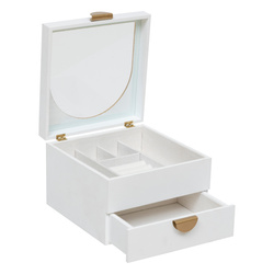 Ékszerdoboz WILD ROMANCE tükörrel, 20 x 19,5 x 13,5 cm