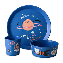 Gyerek étkészlet: tányér, tálka, bögre DREAMS, KOZIOL