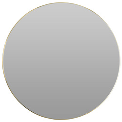 Kerek tükör minimalista keretben, Ø 55 cm