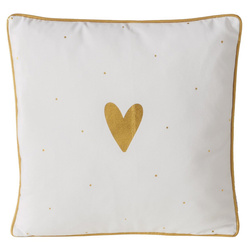 Dekoratív párna fém díszítéssel DILARA, 45 x 45 cm