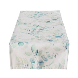 EUKANA dekoratív növénymintás futó, 40 x 140 cm