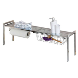 EXQUISIT konyhai polc - krómozott acél, WENKO