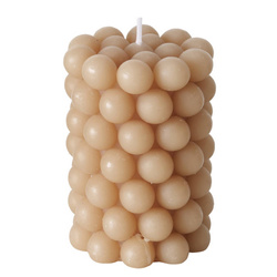 Dekoratív gyertya Gyöngyök, 10 x 7 cm