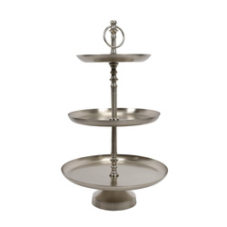 Fém tálca 3 szinten, 50 cm