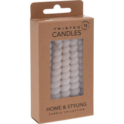 Paraffin spirálgyertyák, 10 cm