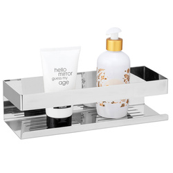 GENOVA fürdőszobai polc, fúrás nélküli Turbo-Loc szerelés, WENKO