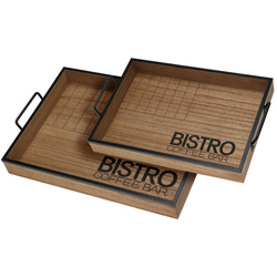 Bistro tálcák, 2 darab