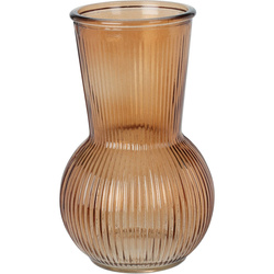 Rücskös üveg váz, 20 cm