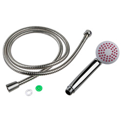 150 cm-es zuhanycső + zuhanyfej és szerelési elemek