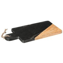 GEOM HYGGE vágódeszka, 15 x 30 cm, márvány