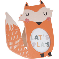 Erdei barátok fényképkeret, gyerekeknek, MDF