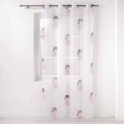 Gyerekszoba függöny PETITE PRINCESSE, gyűrűs, 140 x 240 cm