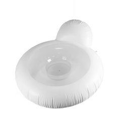 Felfújható ülőke háttámlával