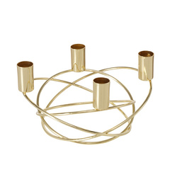 Fém gyertyatartó 4 gyertyához, DELIAH