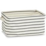 ZELLER "L" méretű STRIPES tárolókosár