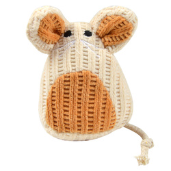 BOHO CAT macska játék egér, 11 x 7 x 5 cm