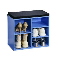 5 pár cipő számára készült szekrény, ülőkével, 51,5 x 48 cm