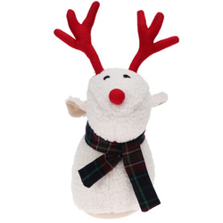 Ajtóstopper, rénszarvas, fehér