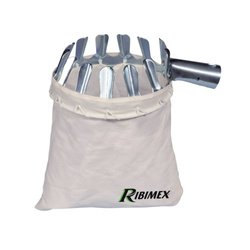 Fém gyümölcsszedő RIBIMEX pamut táskával