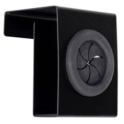 WENKO, antracyt színű, nyomás funkcióval rendelkező konyhai horog