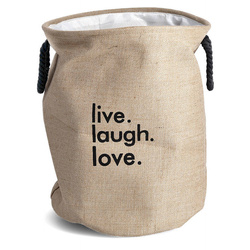 DENIM szennyestartó, kerek, 60 L