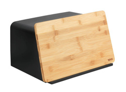 Bambusz vágódeszkával ellátott kenyértartó KUBO, WENKO