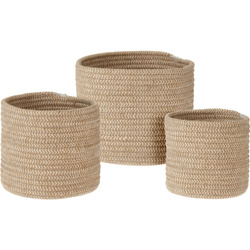 NATURAL tárolók, 3 darab