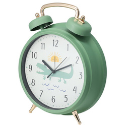 SAFI gyerek ébresztőóra, Ø 24 cm, zöld