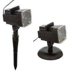 Karácsonyi projektor házra, kültéri