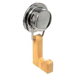 VENTERRA fürdőszobai akasztó tapadókoronggal, bambusz