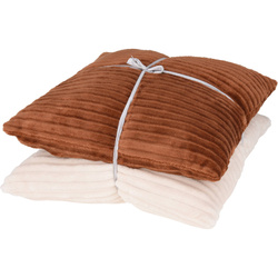 Dekoratív párnák a nappaliba szenil szövetből, 2 darabos készlet, 45 x 45 cm