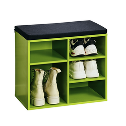 5 pár cipő számára készült szekrény, ülőkével, 51,5 x 48 cm