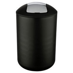 BRASIL BLACK szemetes - 6,5 l, WENKO, fekete