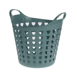 Rugalmas műanyag mosókosár, 26 l