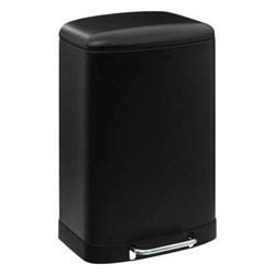 Tágas szemetes, rozsdamentes acél, 50 l