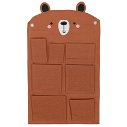 Fali szervező gyerekszobába Medve