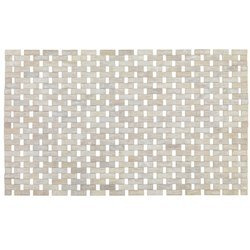 Bambusz szőnyeg BAMBOO, fürdőszobai szőnyeg, WENKO, bézs