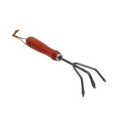 Fakó kertészeti kesztyű fa fogantyúval