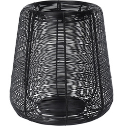 Fém dekoratív lámpás, 28 x 29 cm