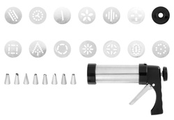 Torta- és tortadíszítő gép