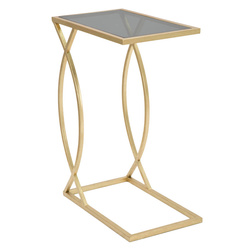 Glamour stílusú segédasztal, magassága 60 cm