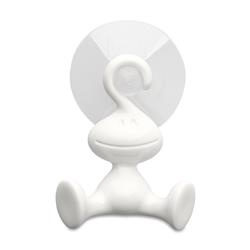 MORITZ, KOZIOL, újrahasznosított fehér tapadókorongos törölköző akasztó