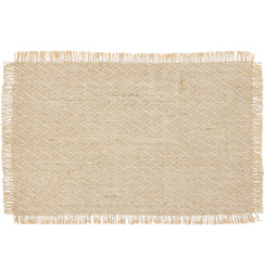 Tányéralátét, juta, 45 x 30 cm