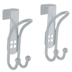 Ajtóra akasztható kampó ANCONA, akasztó - 2 darab a csomagban, WENKO