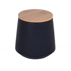 Kerámia edény bambusz fedéllel, 580 ml