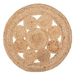 Asztali alátét, Ø 38 cm, juta
