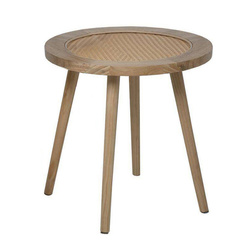 Kali dohányzóasztal, bécsi fonott asztallappal