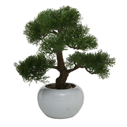 Műbonsai cserepes növény, 33 cm, beltéri