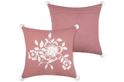 MAGNOLIA dekoratív pamut párna, 45 x 45 cm